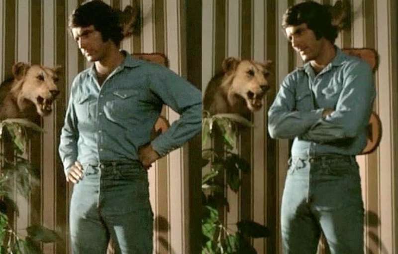 anni settanta jeans attillati 