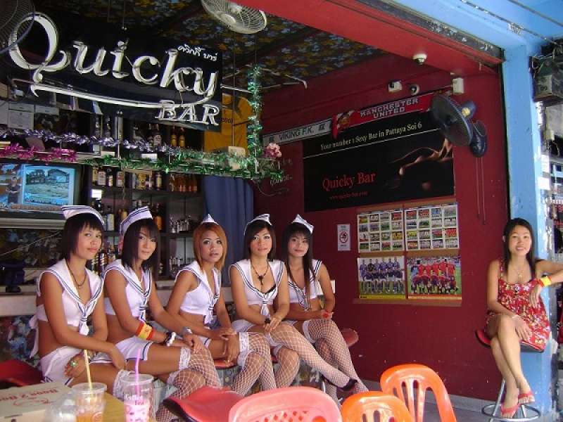 il quicky bar di pattaya in thailandia.