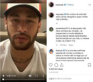 neymar si difende dalle accuse di stupro