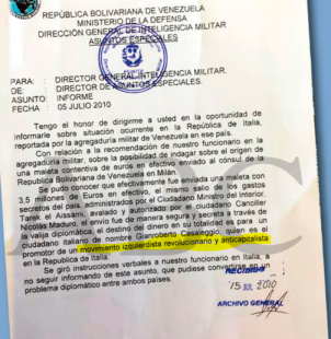 fondi del venezuela al m5s il documento pubblicato da abc