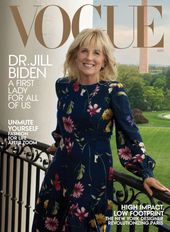 Cover di Vogue con Jill Biden