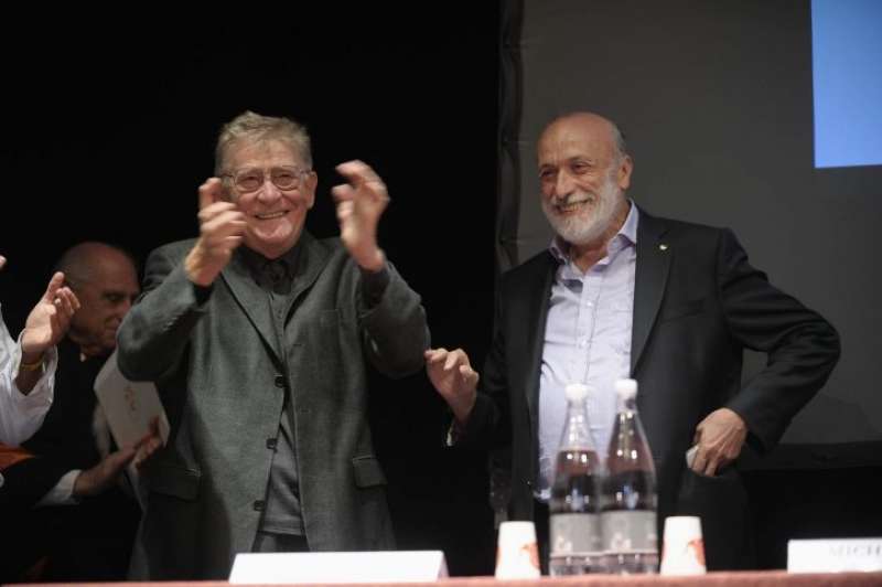 Ermanno Olmi e Carlo Petrini