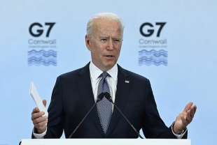 JOE BIDEN AL G7 IN CORNOVAGLIA