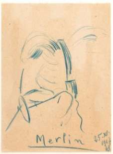 la caricatura di lina merlin by amintore fanfani 1947