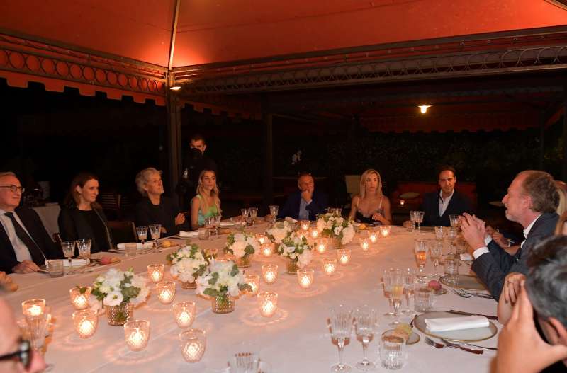 ospiti a tavola per la special edition del cenacolo a roma foto di bacco (1)