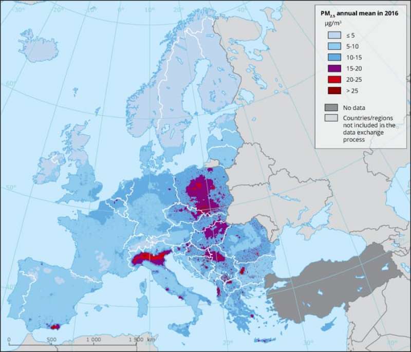 smog EUROPA
