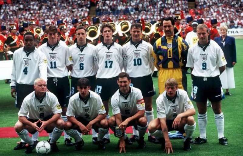 squadra inghilterra euro 96