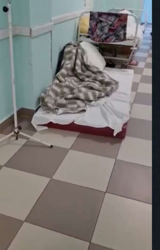 terza ondata in russia, ospedale san pietroburgo 2