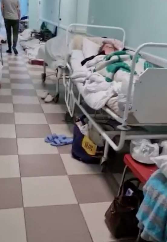 terza ondata in russia, ospedale san pietroburgo 5