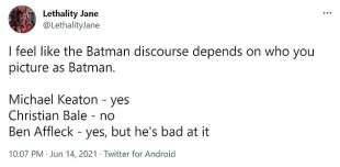 Tweet Batman Catwoman 3