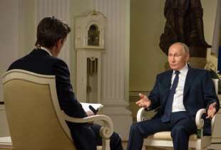 Vladimir Putin intervistato dalla Nbc