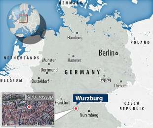 Wurzburg mappa