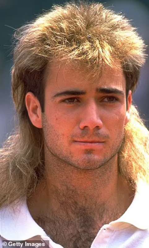 Andre Agassi nel 1989