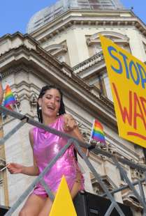 elodie al roma pride 2022 foto di bacco (3)