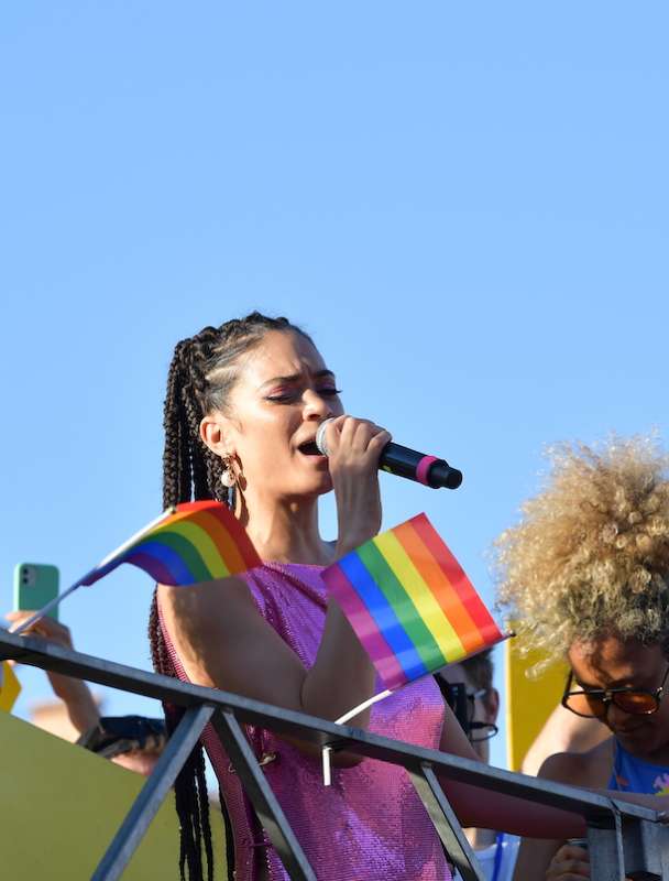 elodie canta al roma pride 2022 foto di bacco (5)