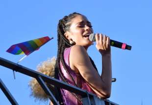 elodie canta al roma pride foto di bacco (6)
