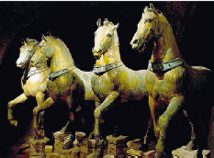 gruppo scultoreo cavalli di san marco