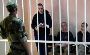 i tre combattenti condannati a morte nella repubblica di donetsk 1