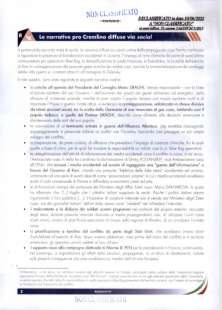 il documento sulla disinformazione in italia 2