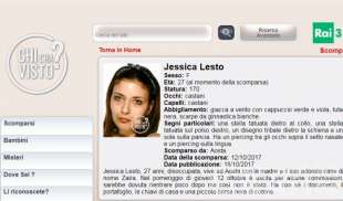 Jessica Lesto scomparsa