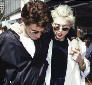 sean penn e madonna a new york nel 1986 ph ron galella