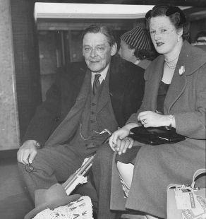 T.S. Eliot e la seconda moglie Valerie Fletcher 3