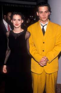 Winona Ryder e Johnny Depp