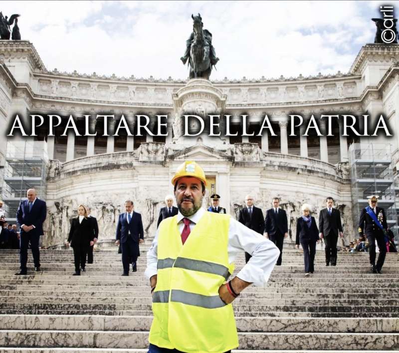 APPALTARE DELLA PATRIA - MEME BY EMILIANO CARLI