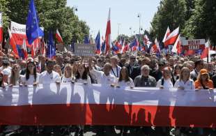 proteste contro il governo in polonia 10