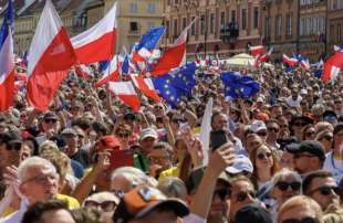 proteste contro il governo in polonia 8