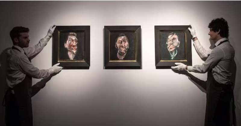 Tre studi per un ritratto di George Dyer di Francis Bacon