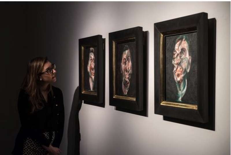 Tre studi per un ritratto di George Dyer di Francis Bacon