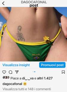 Victoria de Angelis su Instagram