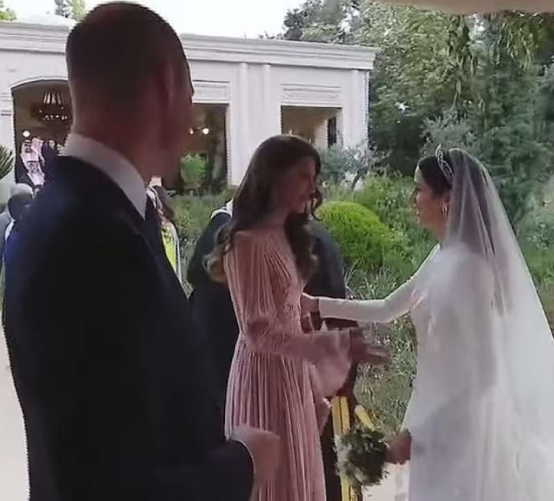 william e kate al matrimonio del principe hussein di giordania con rajwa al saif