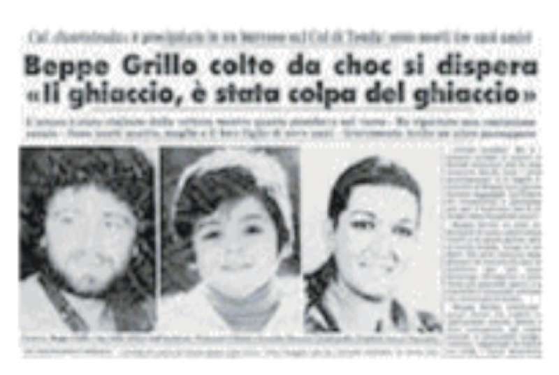 7 DICEMBRE 1981 - INCIDENTE STRADALE DI BEPPE GRILLO CON LA SUA CHEVROLET
