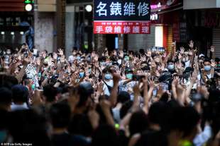 proteste e arresti a hong kong 1 luglio 2020 2