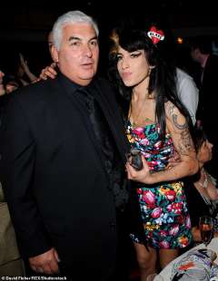 Amy Winehouse con il padre