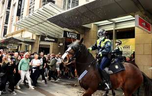 australia proteste contro il lockdown 1