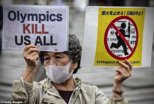 giapponesi contrari alle olimpiadi