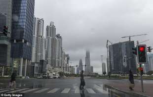 Pioggia a Dubai 4