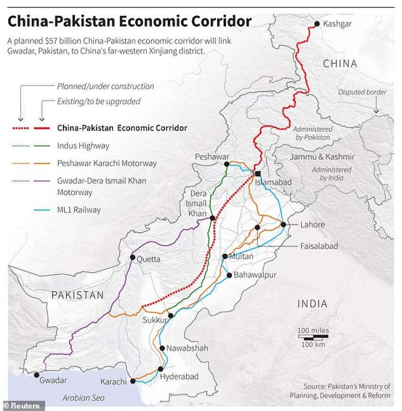 Progetto del corridoio tra Afghanistan e Cina