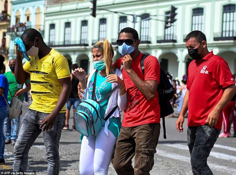 Proteste a Cuba 12