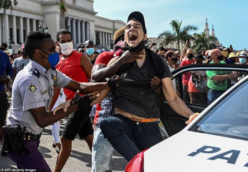 Proteste a Cuba 2