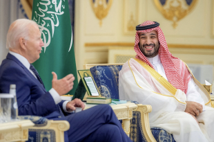 Biden e Mohammed Bin Salman in Arabia Saudita 4