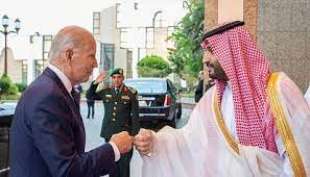 Biden e Mohammed Bin Salman in Arabia Saudita 4