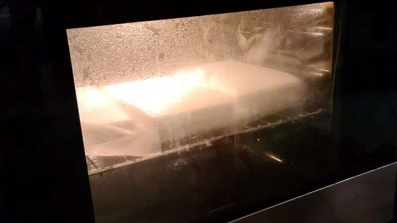 cocaina nel forno