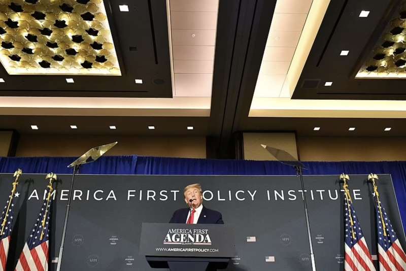 discorso donald trump all america first policy institute 3