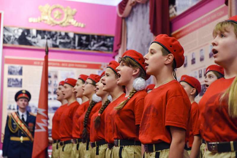 educazione patriottica nelle scuole russe