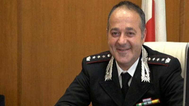 il colonnello dei carabinieri Fabio Cagnazzo
