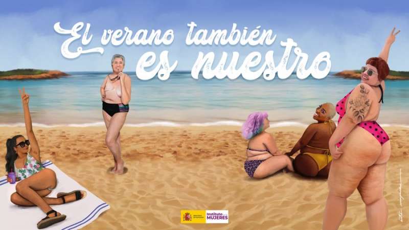 la campagna del ministero dell uguaglianza spagnolo contro la prova costume